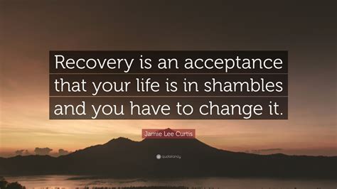Recovery is an .